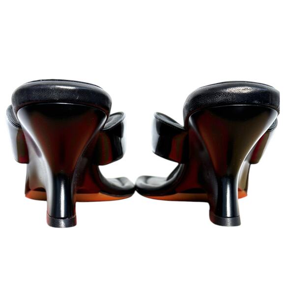 NWT Gia Borghini Gia 6 Leather Thong Sandal Kitten Heels - Picture 7 of 12